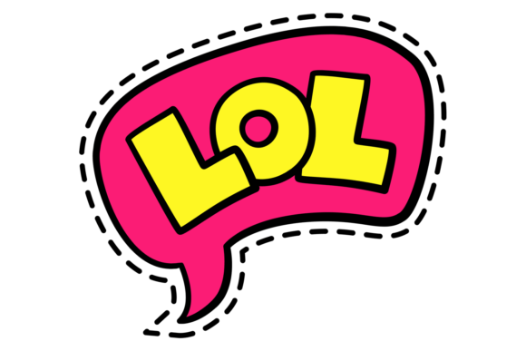 Download Lol Pop Art Balloon Sticker. Fashion Pat - Premium Bundle